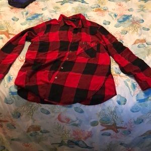 Zara button down top